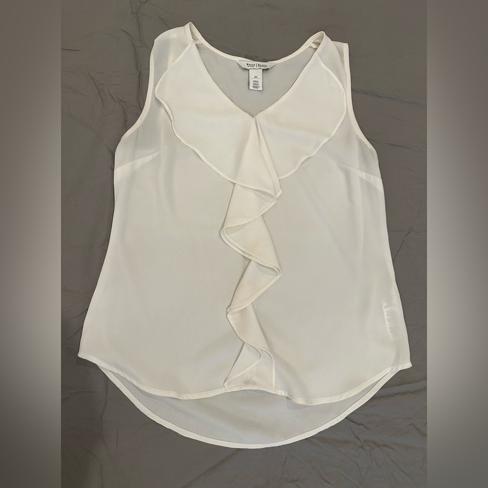 White House Black Market - white top/XS